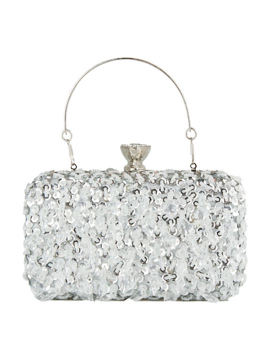 Women's Bag Clutch Silver