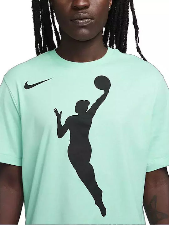 Nike Team Ανδρική Μπλούζα Κοντομάνικη Πράσινη