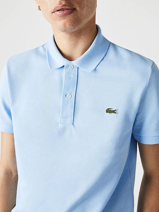 Petit Piqué Men's Short Sleeve Blouse Polo Ciel