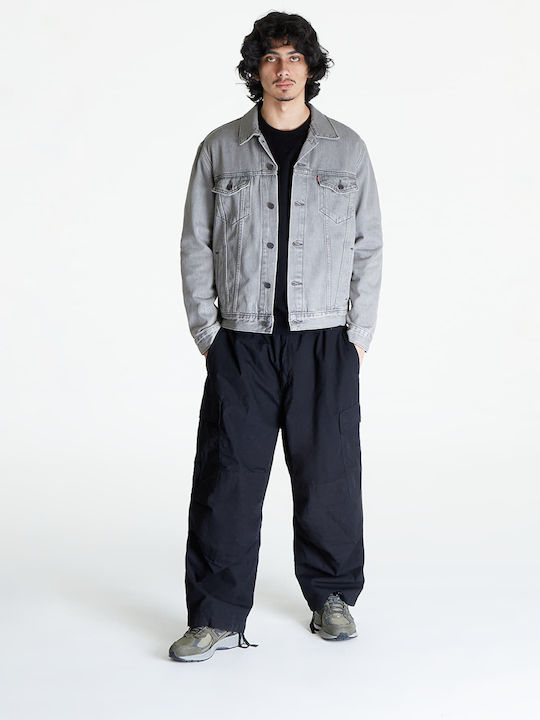 Trucker Denim Jacket Grey