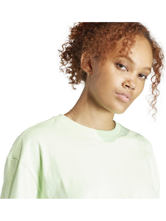 Damen Sportlich T-Shirt Green