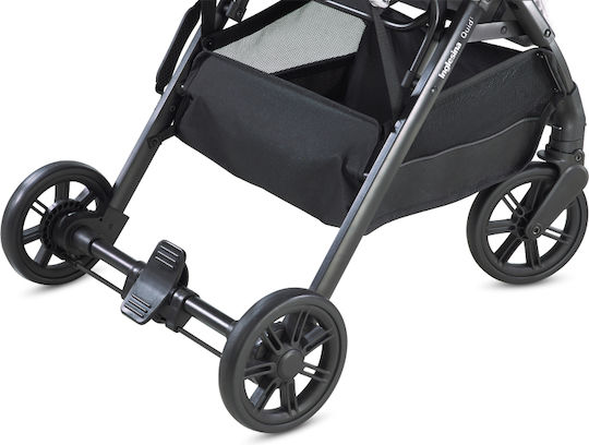 Inglesina Quid Baby Stroller Suitable for Newborn Polka Dot White 6.4kg