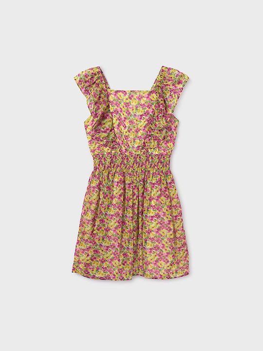 Mayoral Kids Dress Floral Floral