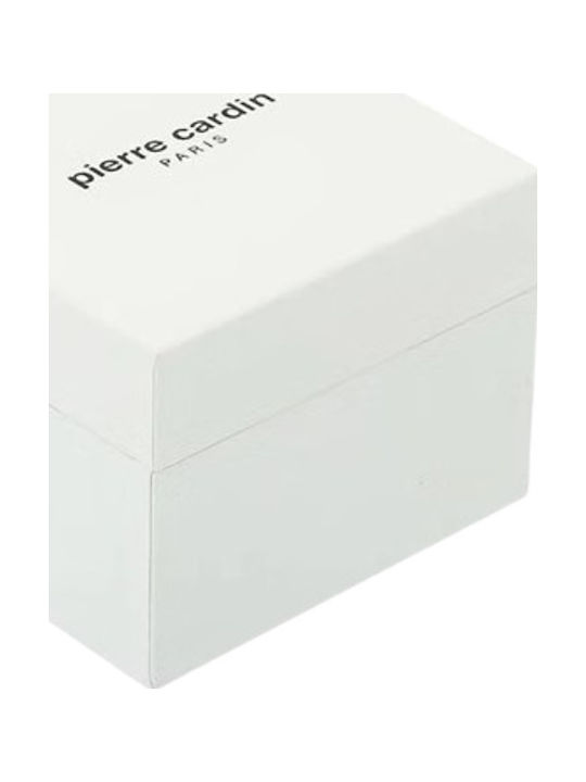 Pierre Cardin Marais Mirror Γυναικείο Ρολόι 32mm Μπαταρίας με Κόκκινο Δερμάτινο Λουράκι
