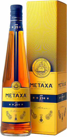 Metaxa Brandy 5* 5 Years 38% 700ml