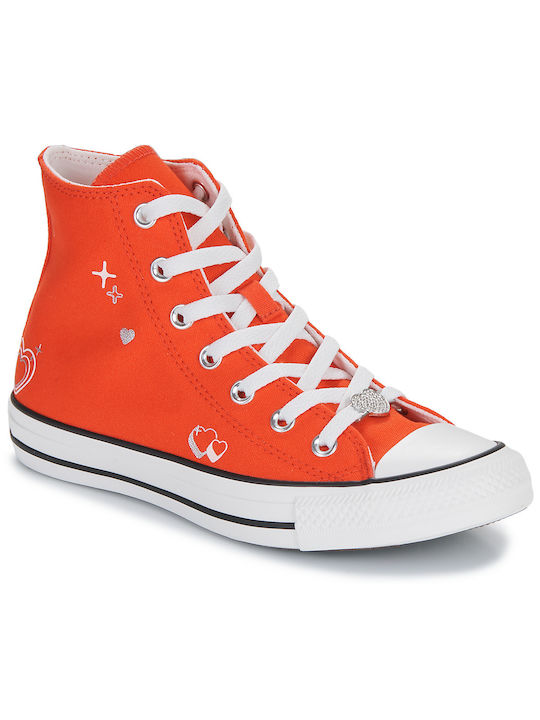 Converse Boots Orange