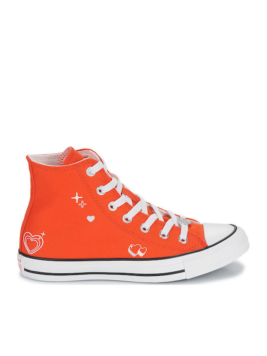 Chuck Taylor All Star Pentru Femei Tip Botine Portocalii