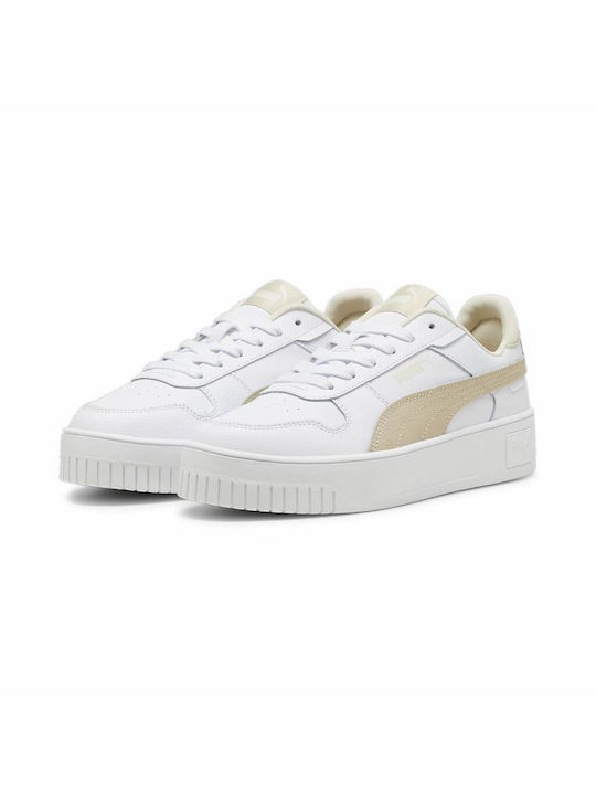 Puma Carina Street Γυναικεία Sneakers Λευκά