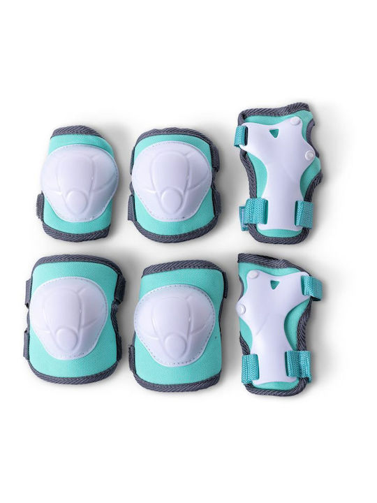 Y Volution Children's Protective Gear Set for Rollers Green