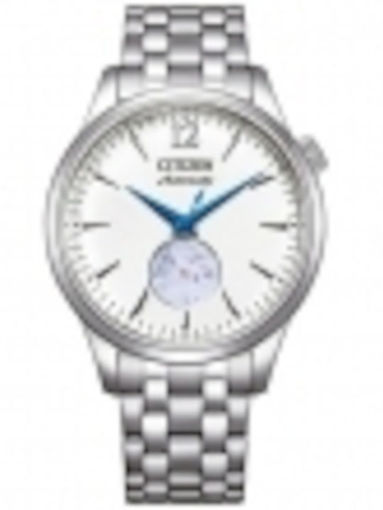 Citizen Men's Watch 40mm Automatic with Gray Metal Bracelet
