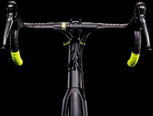 CUBE Attain Race 28" 2024 Μαύρο Ποδήλατο Δρόμου με 10 Ταχύτητες και Μηχανικά Δισκόφρενα