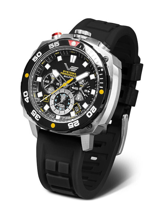 Vostok Europe Ρολόι Μπαταρίας με Δερμάτινο Λουράκι