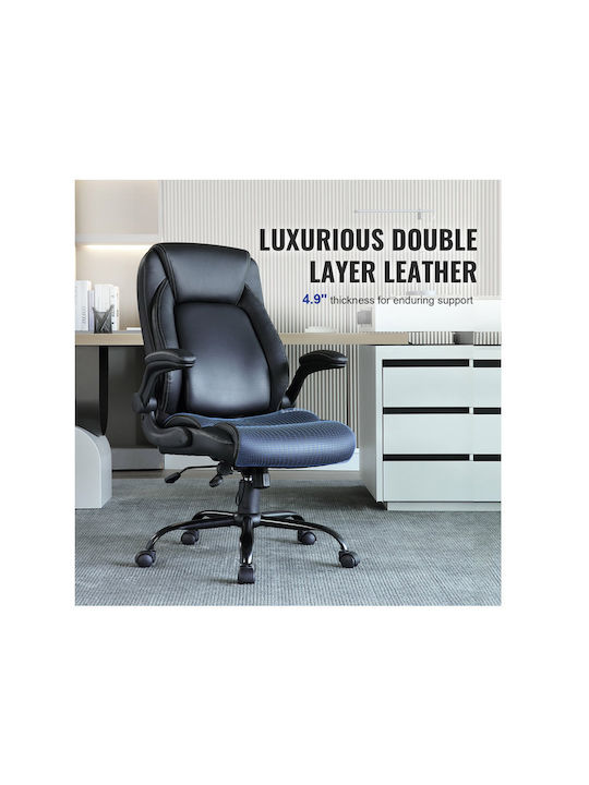 Vevor Executive Office Chair With Recline Black