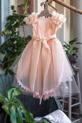 Sugar N Spice Pink Baptism Dress