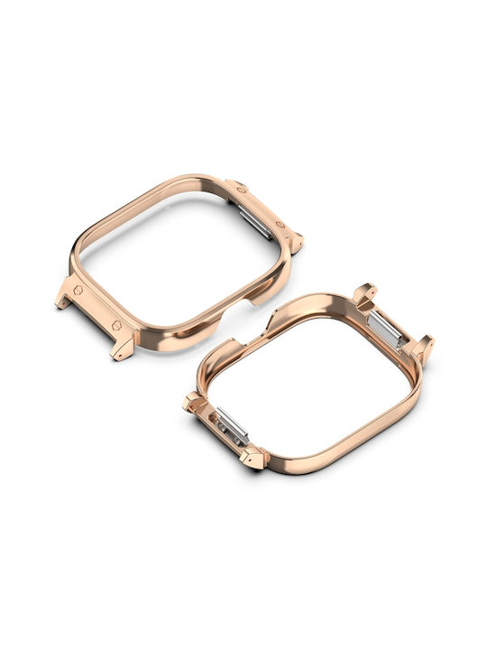 Μεταλλική Θήκη σε Ροζ Χρυσό χρώμα για το Redmi Watch 4