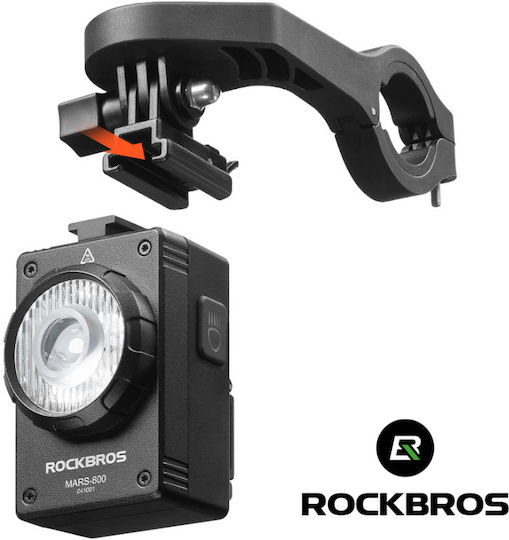 Rockbros Mars800 Επαναφορτιζόμενο Εμπρόσθιο Φως Ποδηλάτου