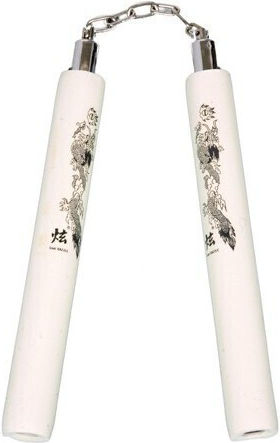 Olympus Sport Dragon White Nunchaku