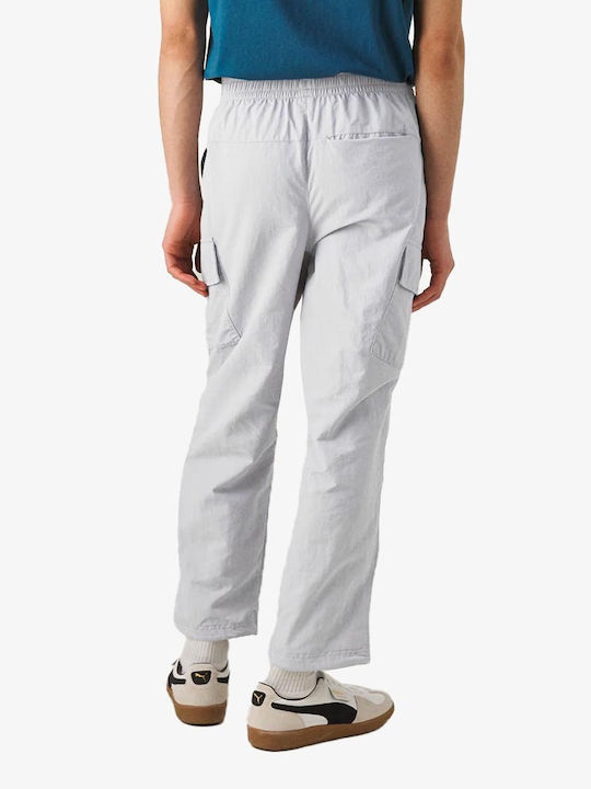 Puma Men's Trousers Cargo in Loose Fit Gray Fog