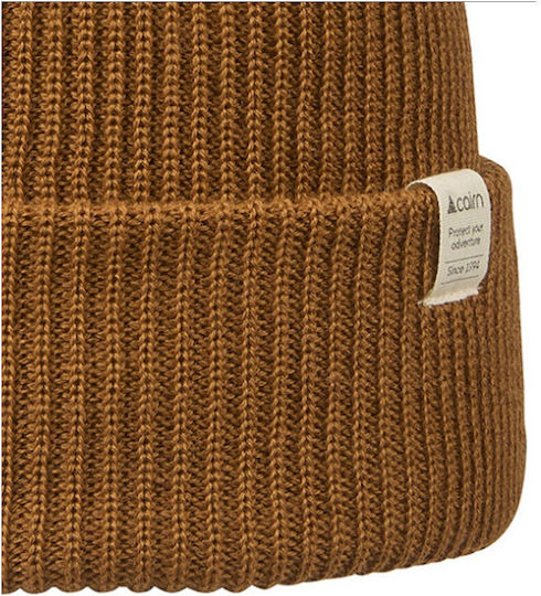 Beanie Beanie Knitted in Brown color
