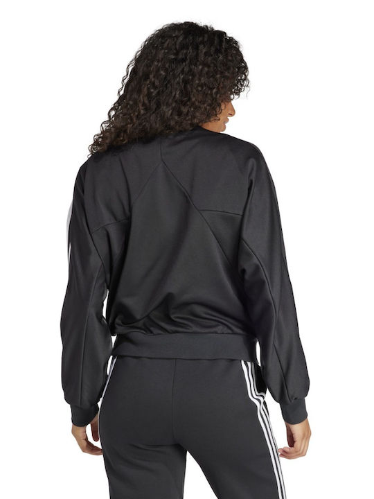 Adidas W Tiro Women's Short Sports Jacket for Winter BLACK