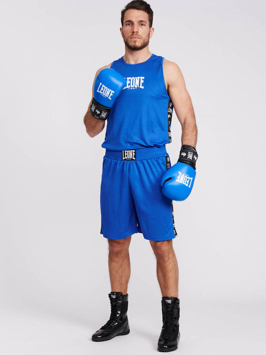 Leone Ambassador Men's Boxing Shorts Blue