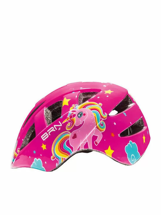 BRN Unicorn Παιδικό Κράνος για Ποδήλατο Πόλης Ροζ BRN Unicorn Παιδικό Κράνος για Ποδήλατο Πόλης Ροζ