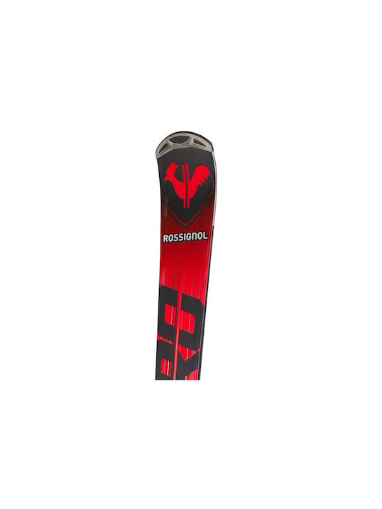 Rossignol Hero Eite MT Ti Men's Ski Boots in Red Color with Bindings NX12