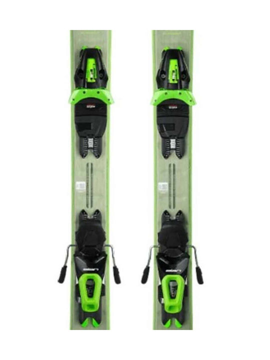 Elan Element Ski Schuhe in Grün Farbe mit Bindungen