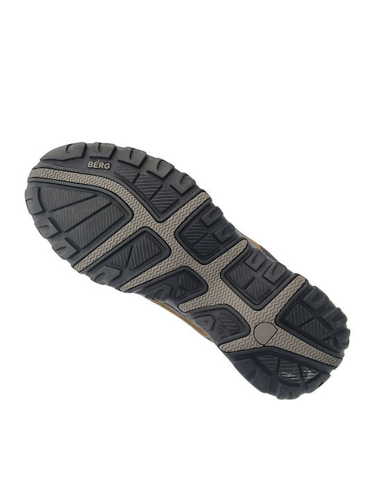 Berg Outdoor Howk Men's Hiking Shoes Brown