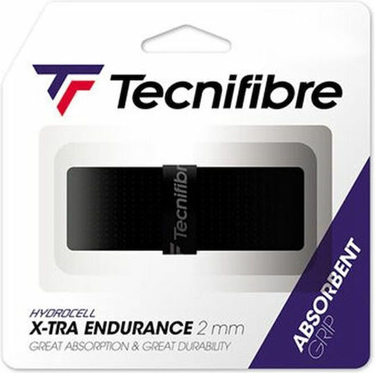 Tecnifibre X-Tra Endurance Replacement Grip Μαύρο 1τμχ