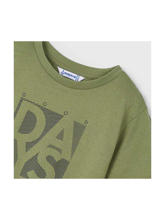 Mayoral Kids T-shirt Khaki