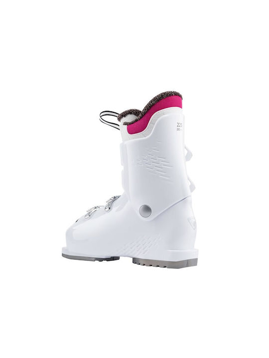 Rossignol Fun Girl J4 Παιδικές Μπότες Σκι Λευκές