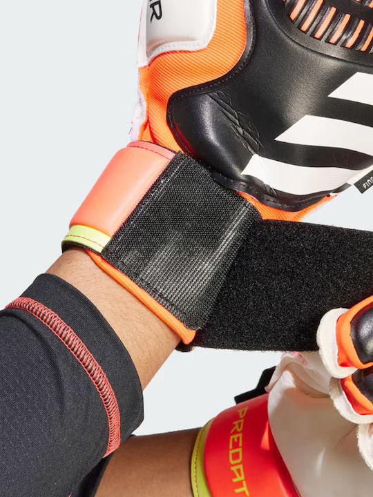 adidas Predator Match Fingersave Adults Goalkeeper Gloves Multicolour