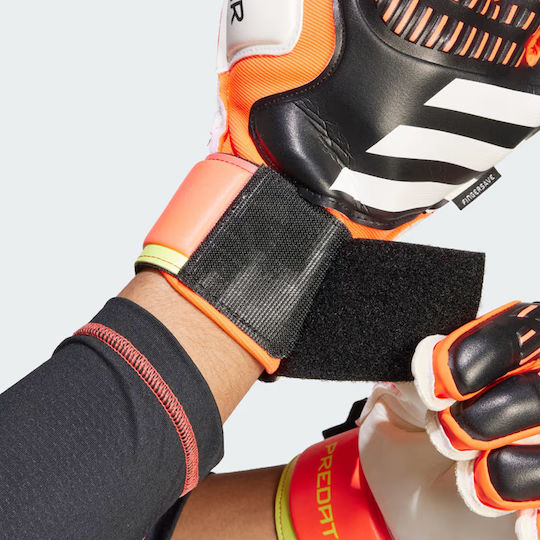adidas Predator Match Fingersave Голмански ръкавици за Възрастни Многоцветни