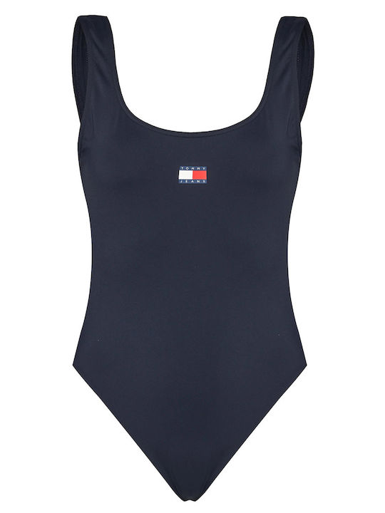 One Piece Swimsuit Dark Blue