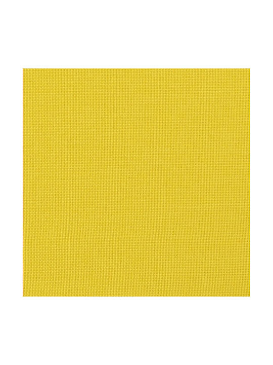 Cu trei locuri Canapea Galben deschis 198x77x80cm.