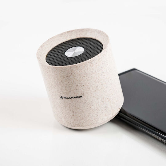 Tellur Green Bluetooth високоговорител 3W с живот на батерията до 2 часа Cream
