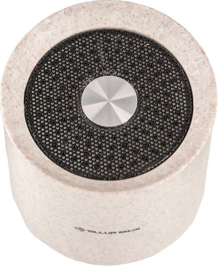 Tellur Green Bluetooth високоговорител 3W с живот на батерията до 2 часа Cream