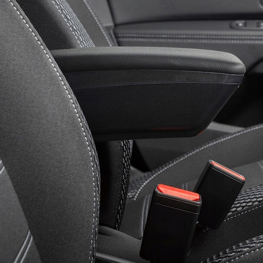 Rati Armster Car Leather Armrest for Renault Express Black