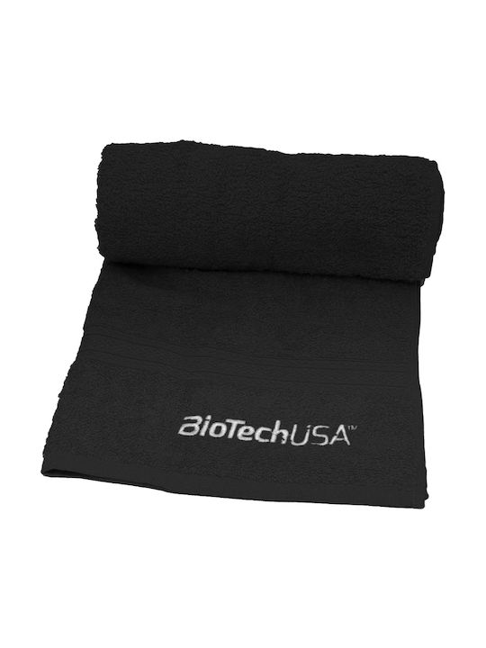 Biotech USA Cotton Gym Towel Black 100x50cm