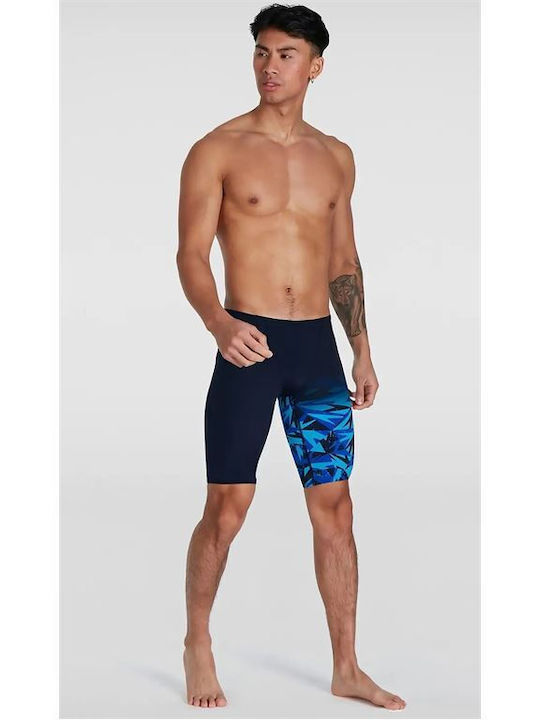 Speedo Plmt V Ανδρικό Αγωνιστικό Jammer Μαγιό Κολύμβησης Μαύρο