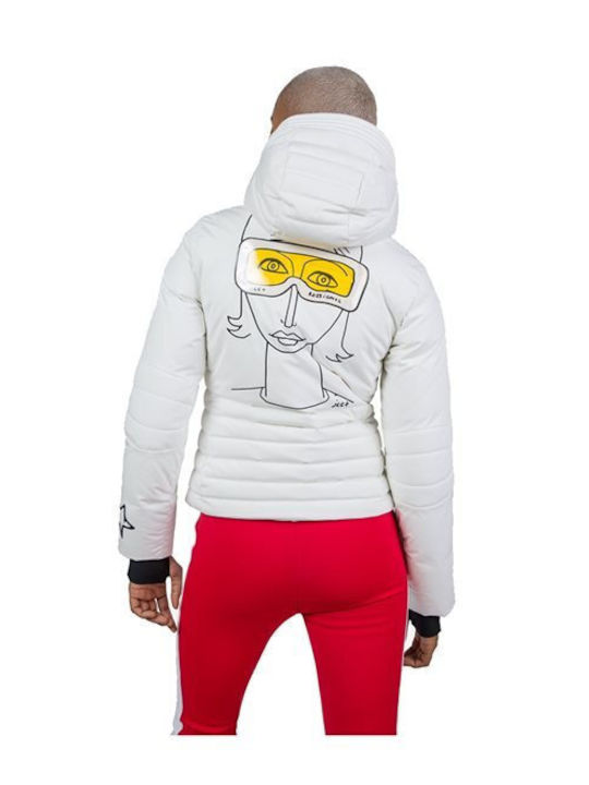 Rossignol Stella Down RLMWJ33-100 Γυναικείο Μπουφάν για Σκι & Snowboard Λευκό Rossignol Stella Down RLMWJ33-100 Γυναικείο Μπουφάν για Σκι & Snowboard Λευκό