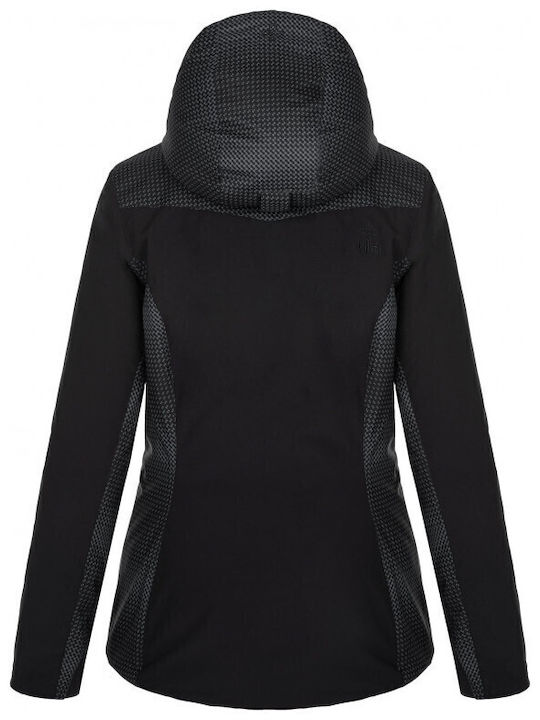 Kilpi Flip UL0113KI-BLK Women's Ski & Snowboard Jacket Black