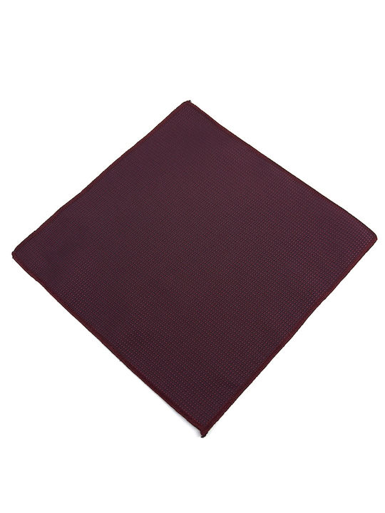 Legend Accessories Men's Tie Set Printed in Burgundy Color