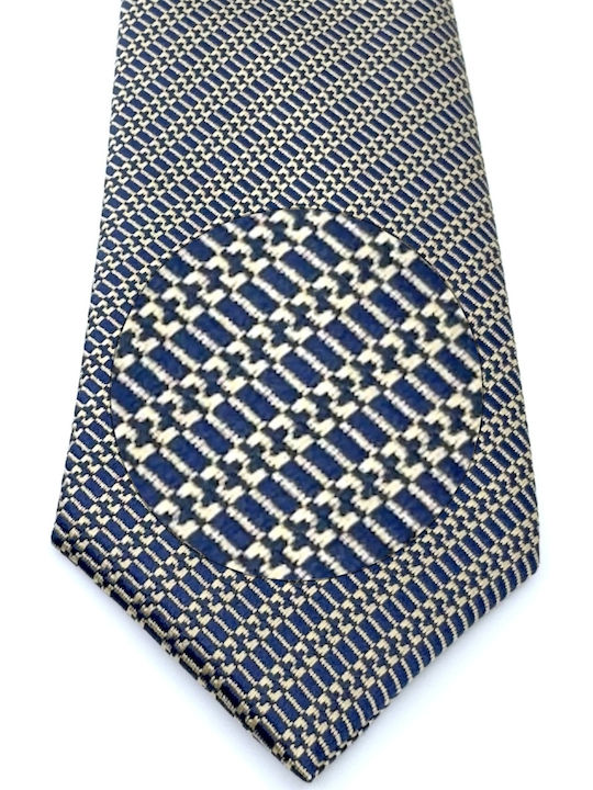Legend Accessories Herren Krawatten Set Gedruckt in Blau Farbe