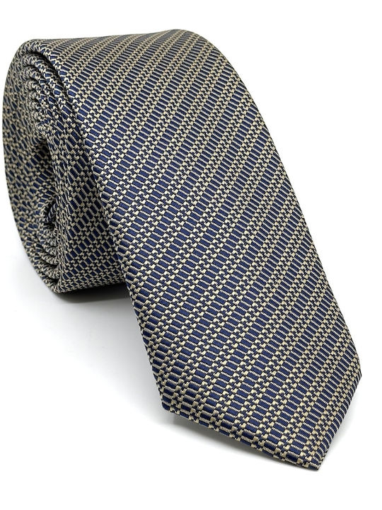 Legend Accessories Herren Krawatten Set Gedruckt in Blau Farbe