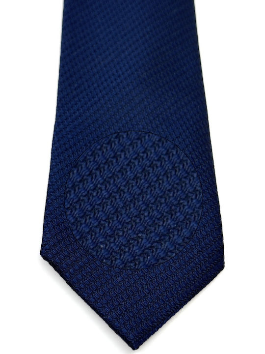Legend Accessories Herren Krawatten Set Monochrom in Blau Farbe