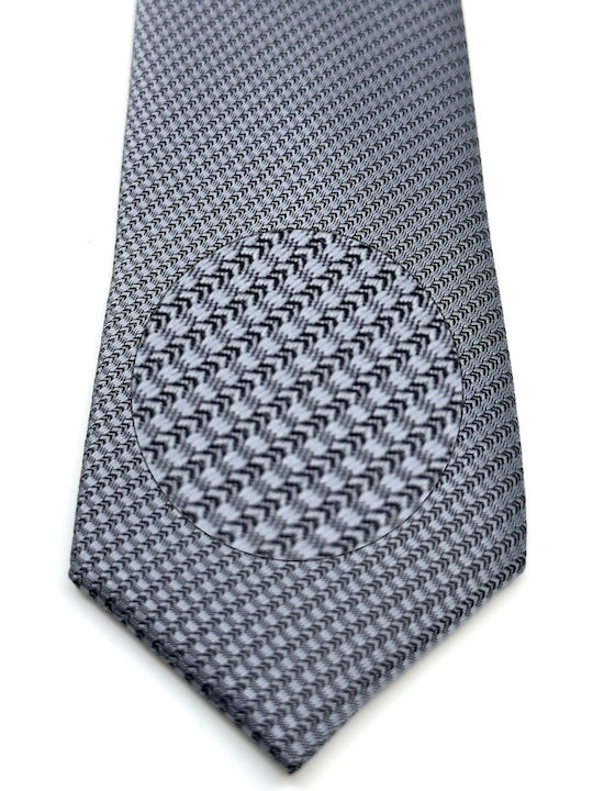 Legend Accessories Сет Мъжки Крават Монохромен в Сив Цвят