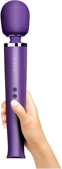 Le Wand Rechargeable Вибратор Масаж 34см Лилав
