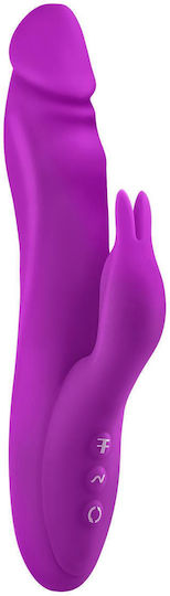 FemmeFunn Δονητής Rabbit 21.6cm Μωβ